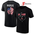 Tampa Bay Buccaneers x Army nurse it’s a work of heart shirt