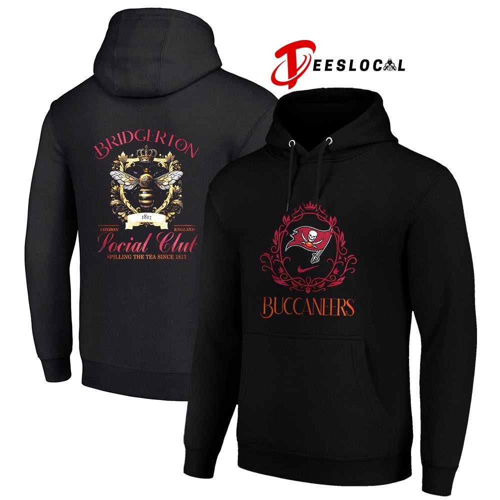 Tampa Bay Buccaneers x Bridgerton social club spilling the tea since 1812 graphic shirt