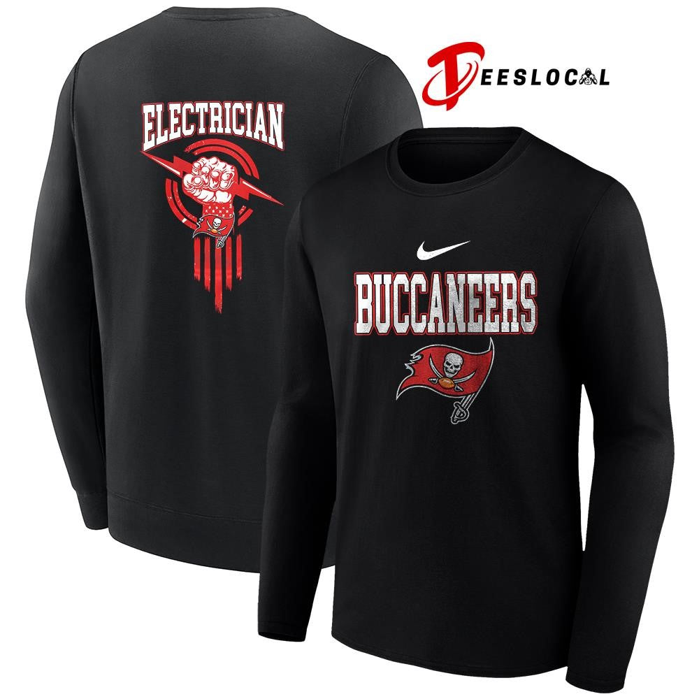 Tampa Bay Buccaneers x Electrician logo shirt