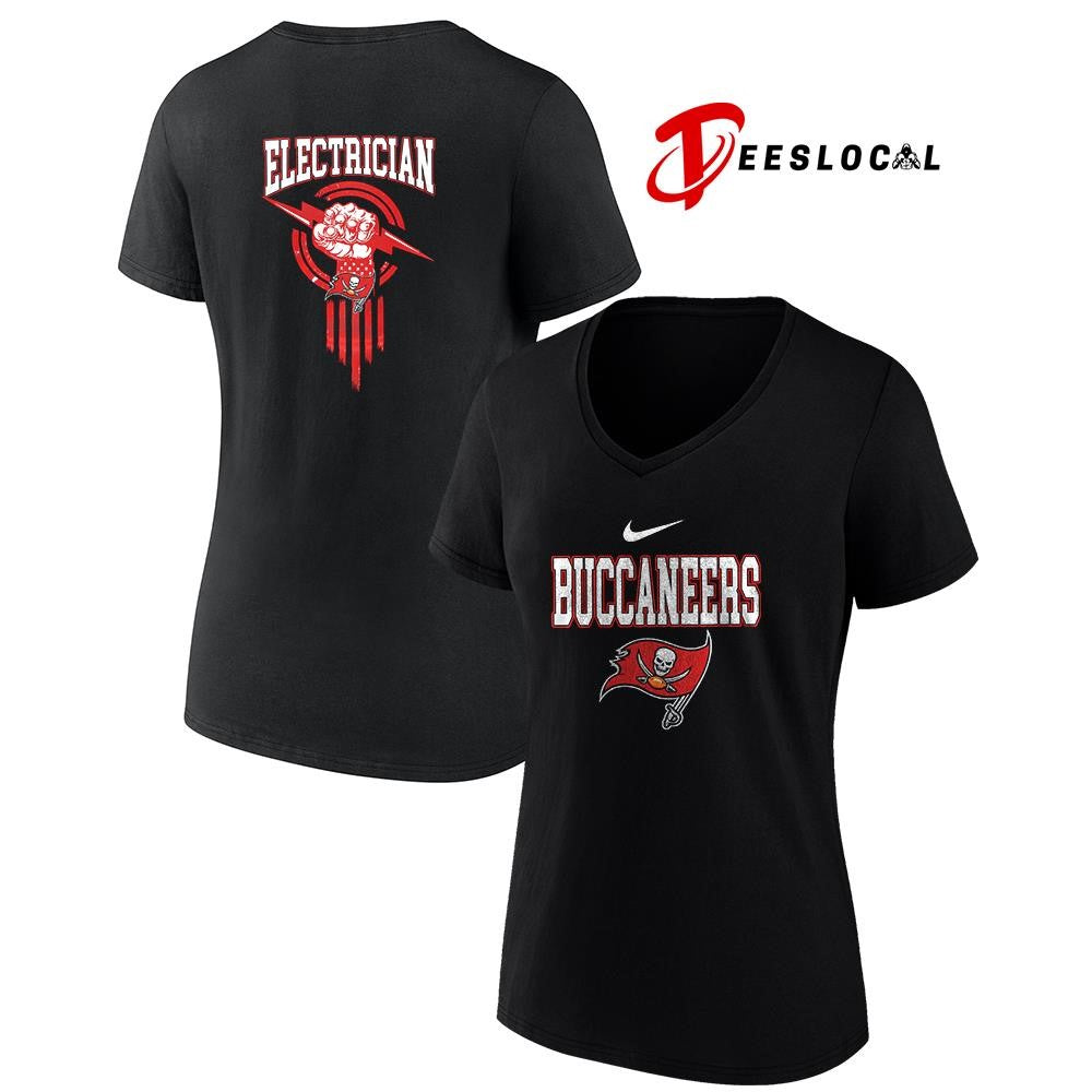 Tampa Bay Buccaneers x Electrician logo shirt
