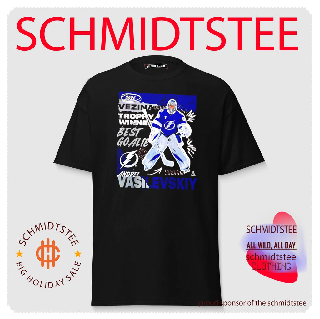 Tampa Bay Lightning Andrei Vasilevskiy 2026 Vezina Trophy Winner shirt