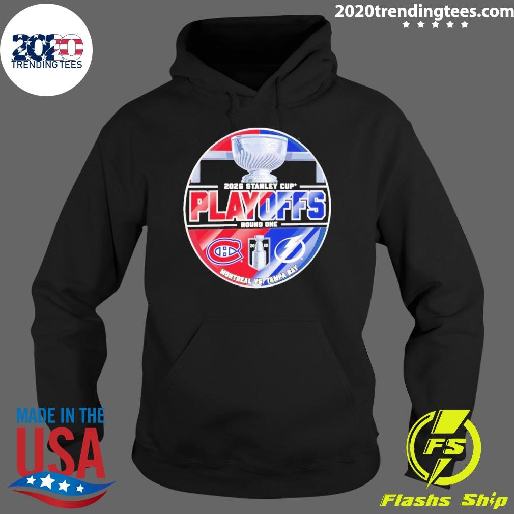 Tampa Bay Lightning Vs Montreal Canadiens 2026 Stanley Cup Playoffs Round 1 Shirt
