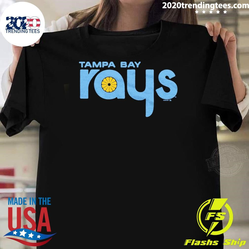 Tampa Bay Rays Homage Tri-Blend Hyperlocal Shirt