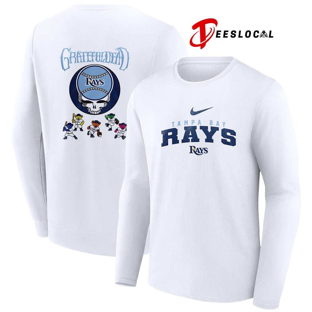 Tampa Bay Rays x Grateful Dead bear mascot shirt