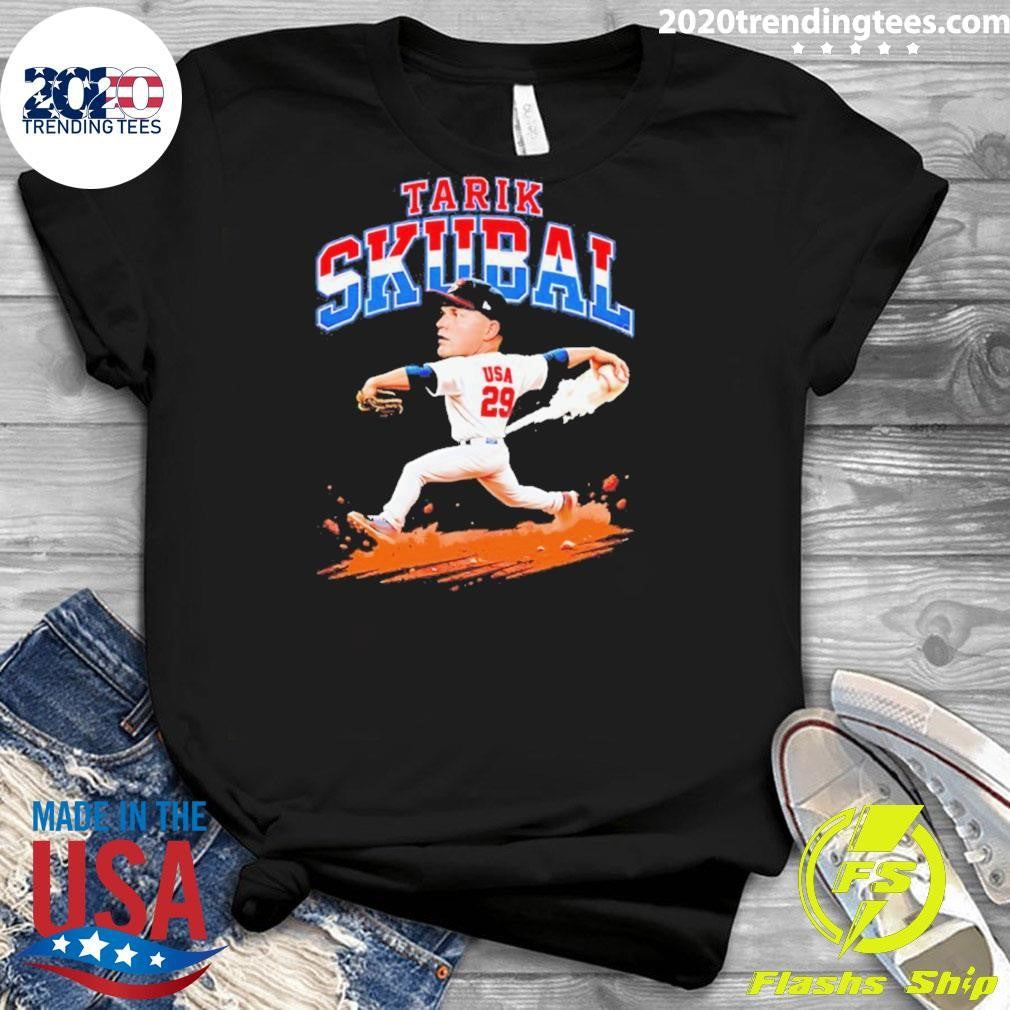 Tarik Skubal Usa Baseball Classic 2026 Caricature Shirt