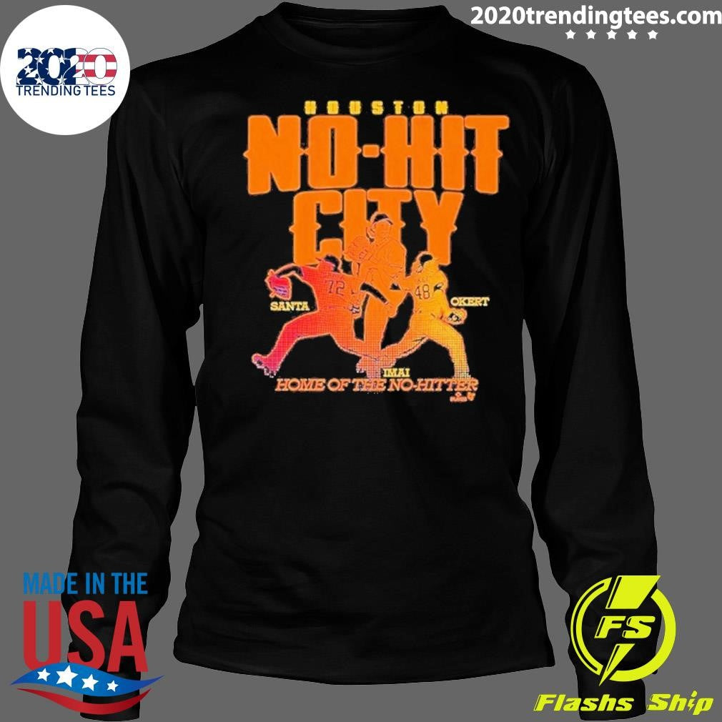 Tatsuya Imai, Steven Okert and Alimber Santa Houston No-No City Shirt