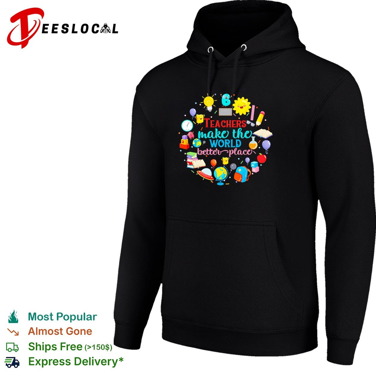Teachers make the world a better place education inspiration shirt