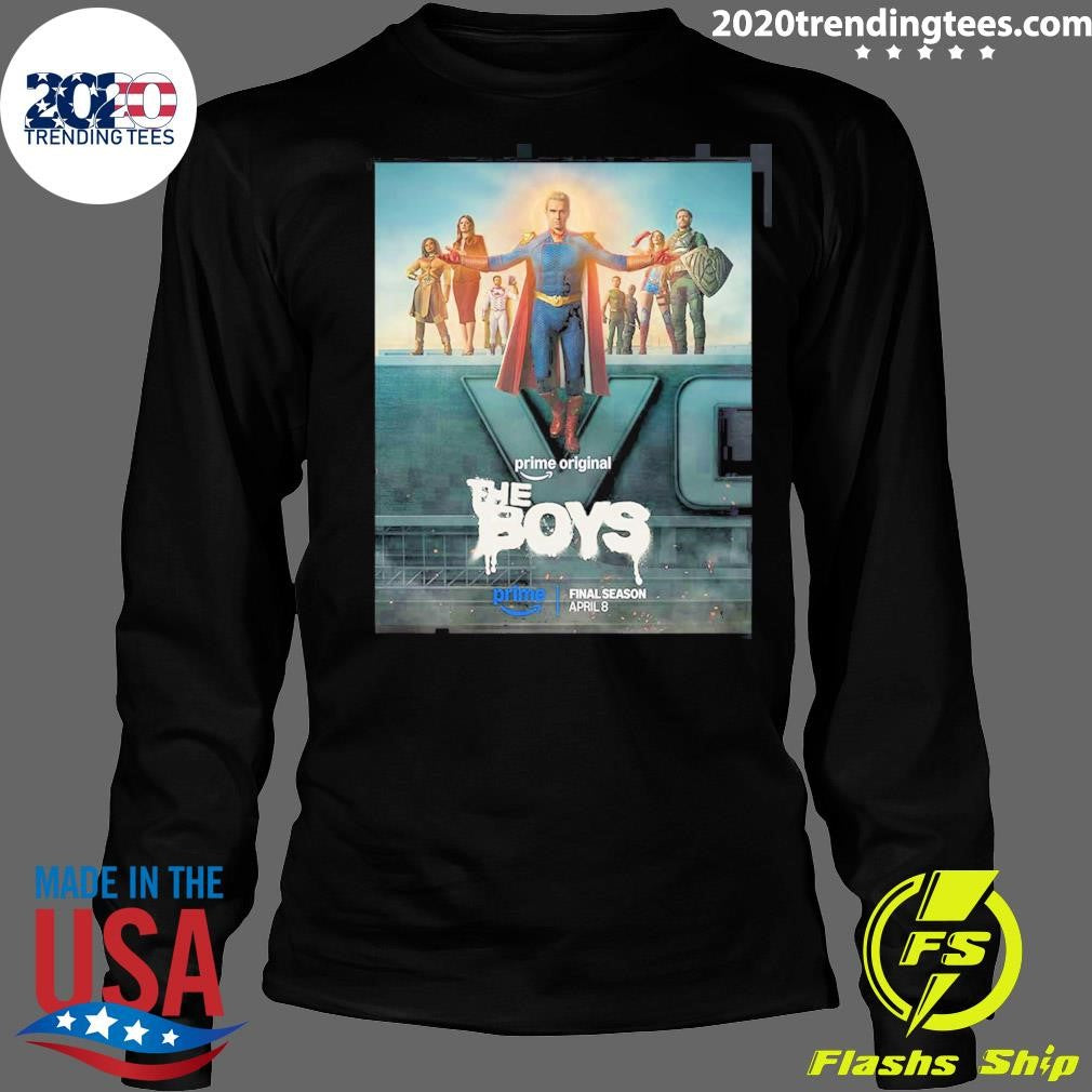 Team Homelander The Boys Final Season April 8, 2026 Shirt