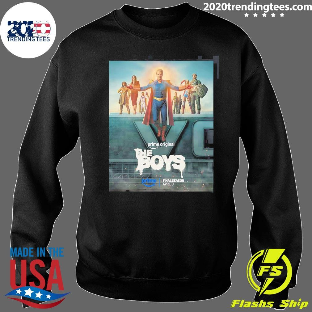 Team Homelander The Boys Final Season April 8, 2026 Shirt