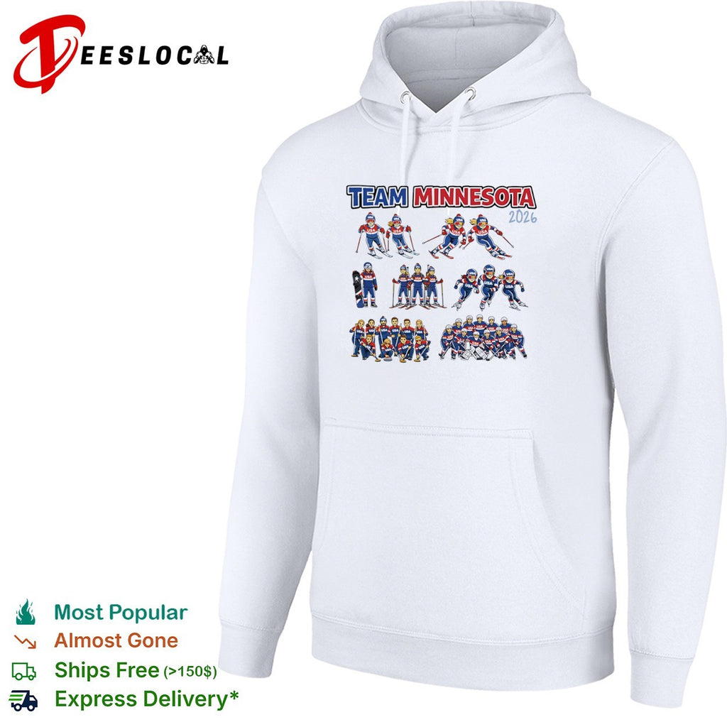Team Minnesota 2026 USA Winter Olympic Sports shirt