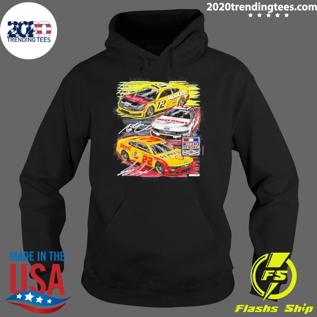 Team Penske Three-Car Team Signatures Shirt