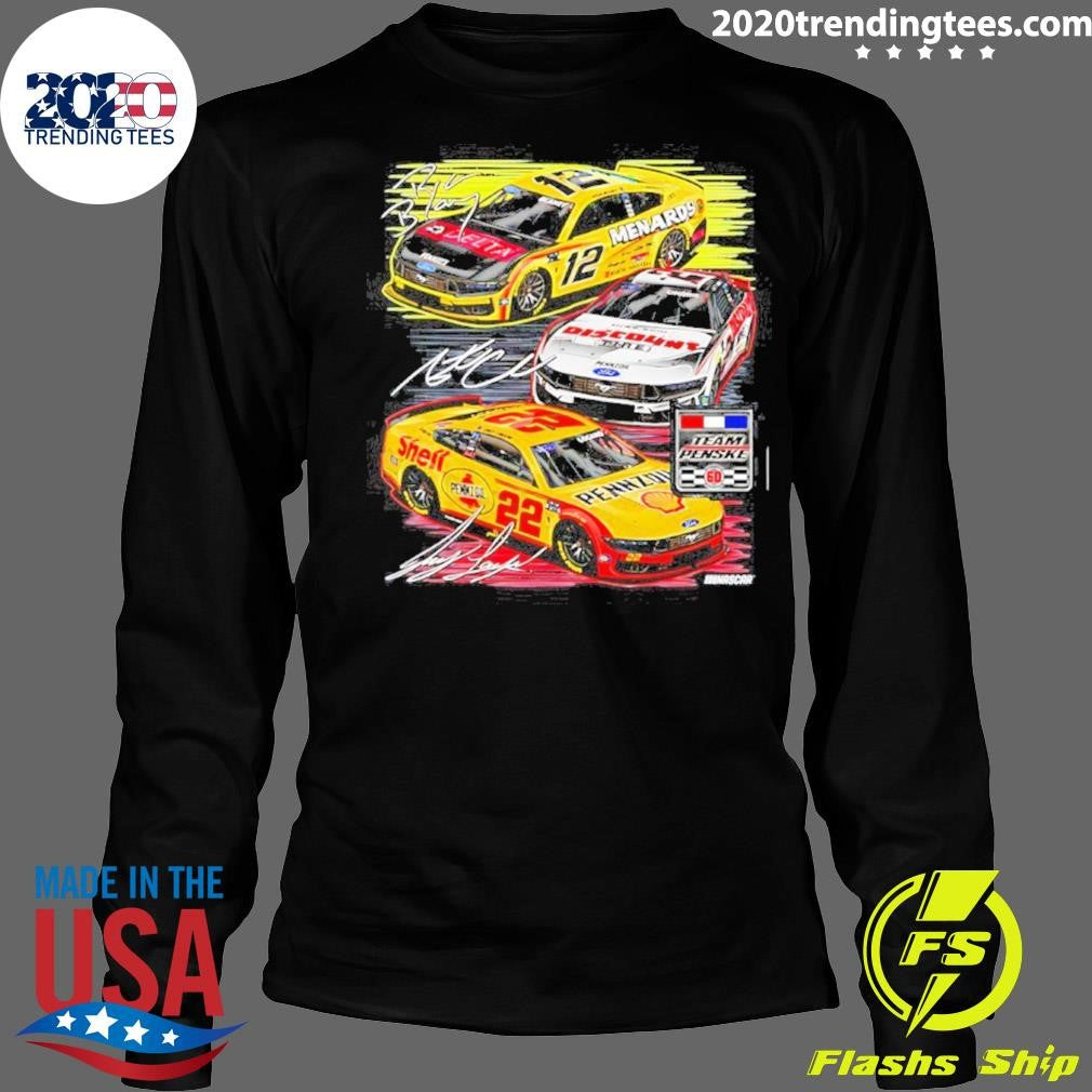 Team Penske Three-Car Team Signatures Shirt