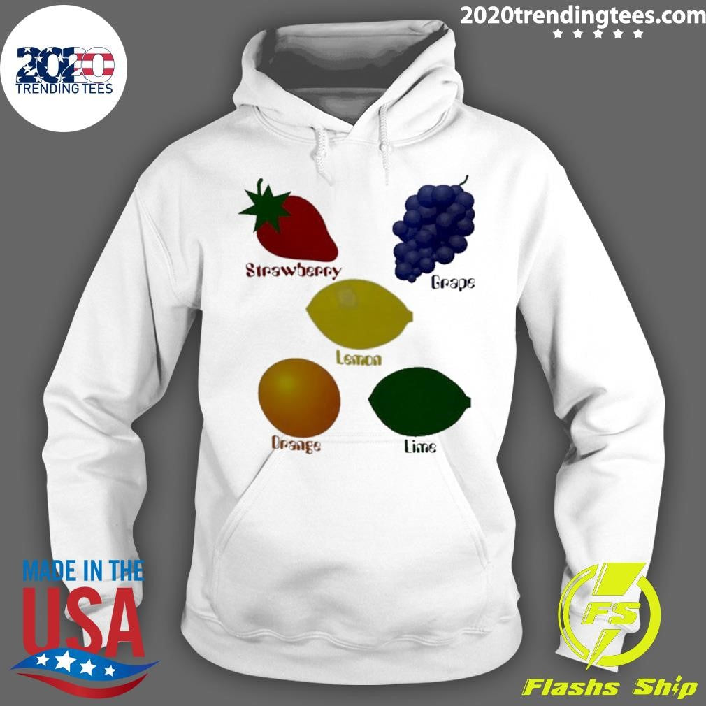 Team Starburst Strawberry Grape Orange Lemon Lime Shirt