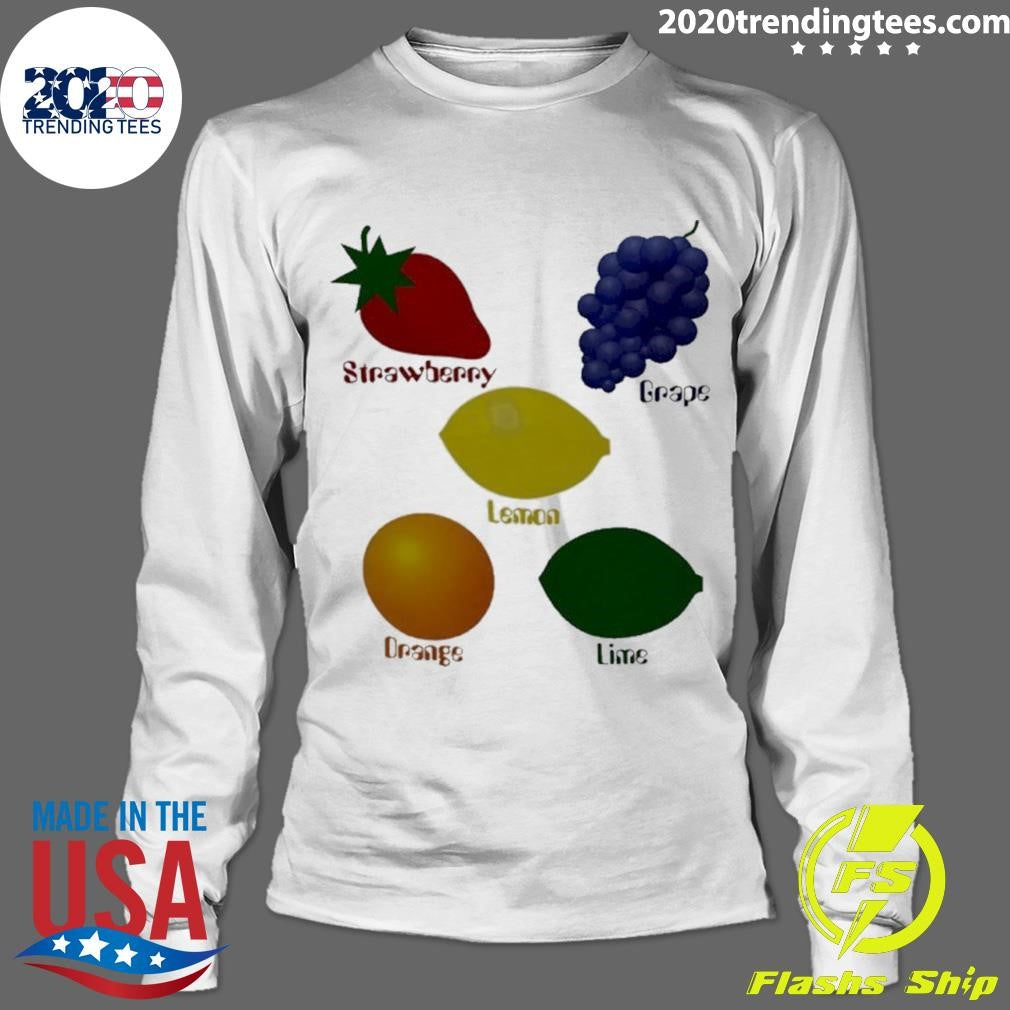 Team Starburst Strawberry Grape Orange Lemon Lime Shirt