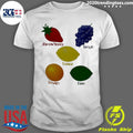 Team Starburst Strawberry Grape Orange Lemon Lime Shirt