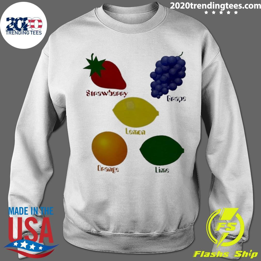 Team Starburst Strawberry Grape Orange Lemon Lime Shirt