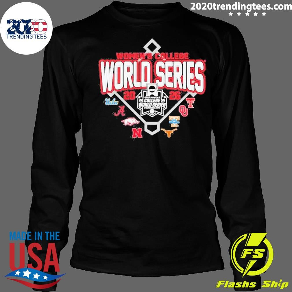 Tech Women’s College World Series 2026 WCWS College World Series Oklahoma City All Teams In Shirt