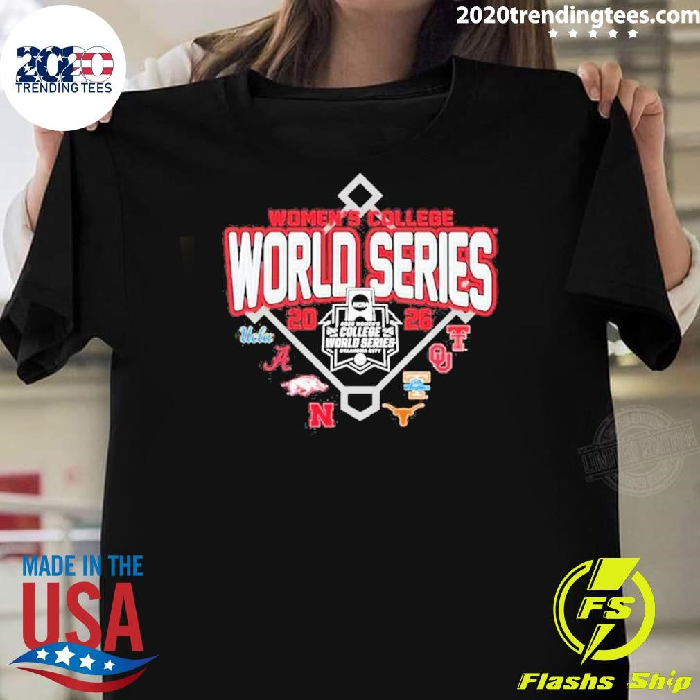 Tech Women’s College World Series 2026 WCWS College World Series Oklahoma City All Teams In Shirt