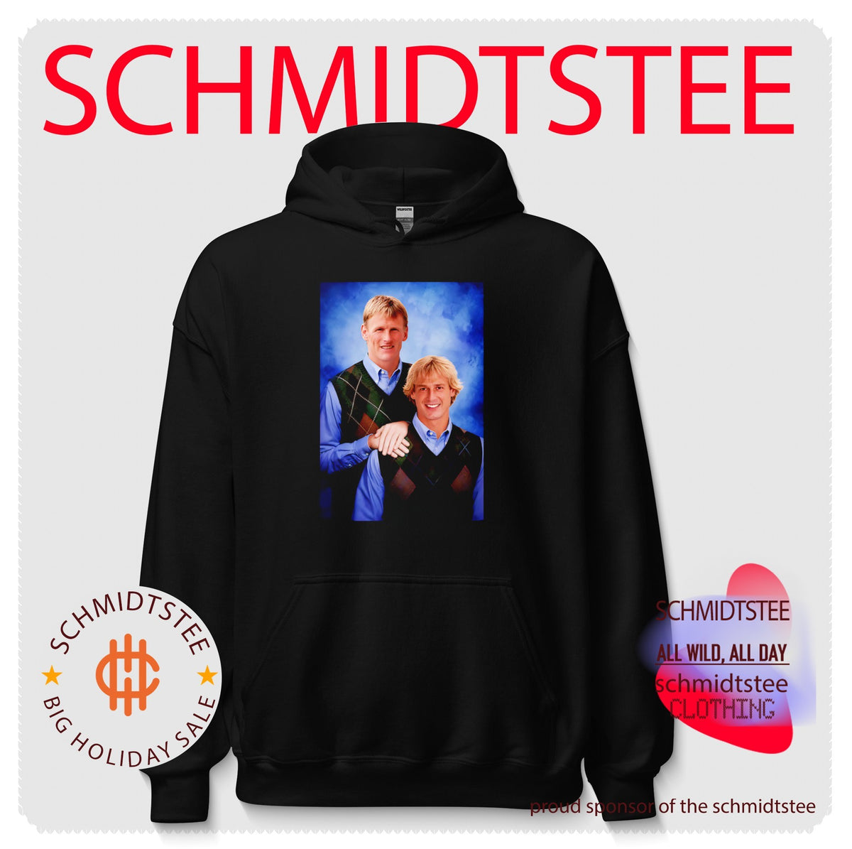 Teddy Sheringham & Jurgen Klinsmann Tottenham Step Brothers shirt