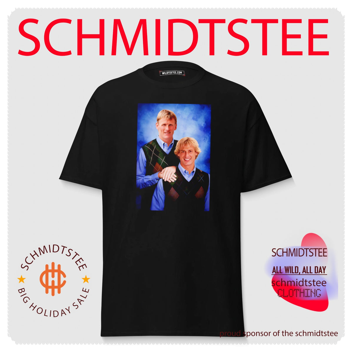 Teddy Sheringham & Jurgen Klinsmann Tottenham Step Brothers shirt