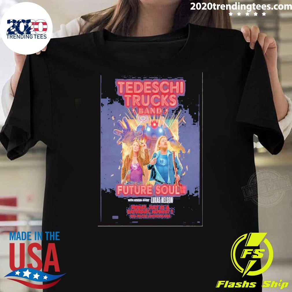 Tedeschi Trucks Band At Red Rocks Amphitheatre On July 31-August 1 2026 Shirt