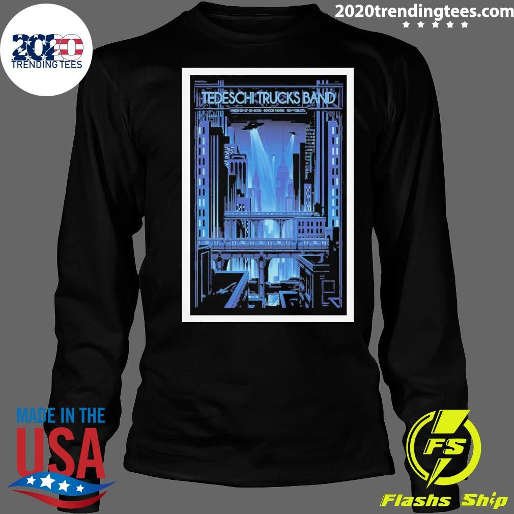 Tedeschi Trucks Band March 25-28 2026 Beacon Theatre New York, NY Shirt