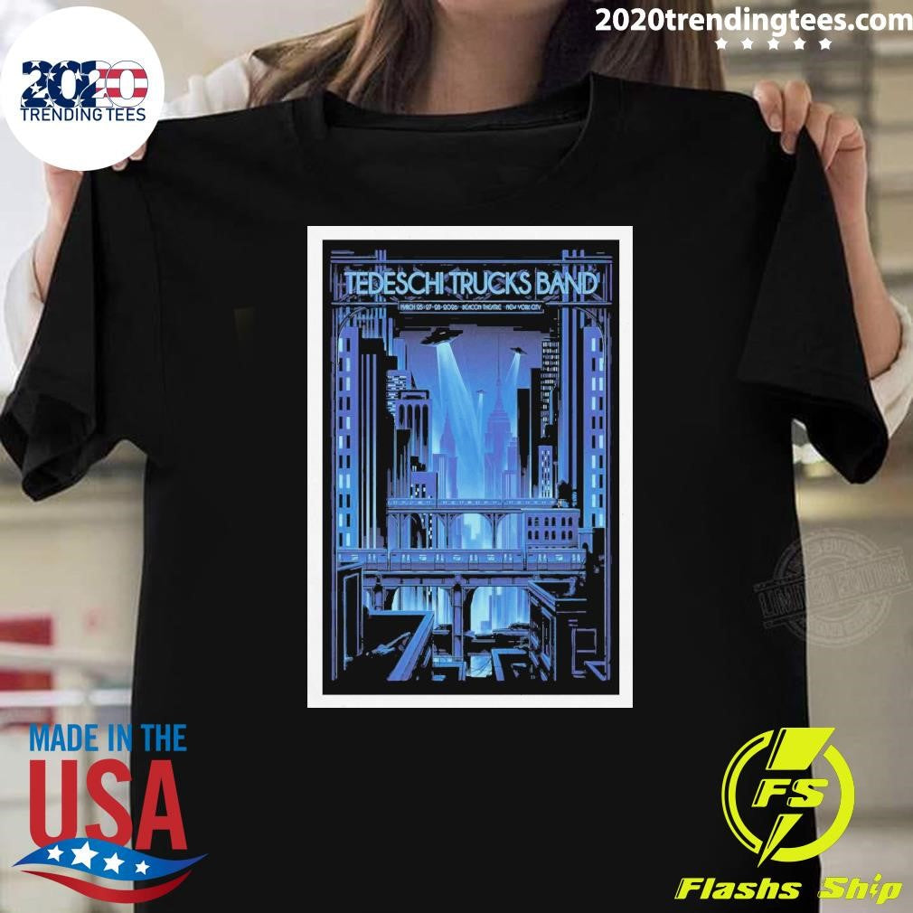 Tedeschi Trucks Band March 25-28 2026 Beacon Theatre New York, NY Shirt