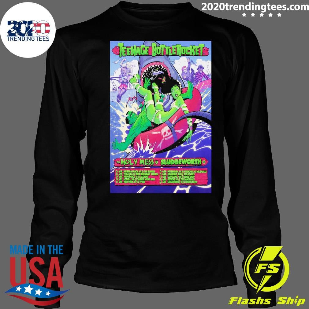 Teenage Bottlerocket The Holy Mess Sludgeworth 2026 Spring Shows Shirt
