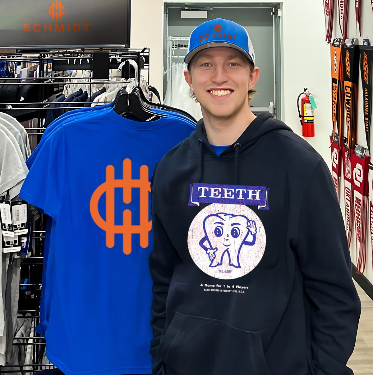 Teeth a game for 1 to 4 player shirt