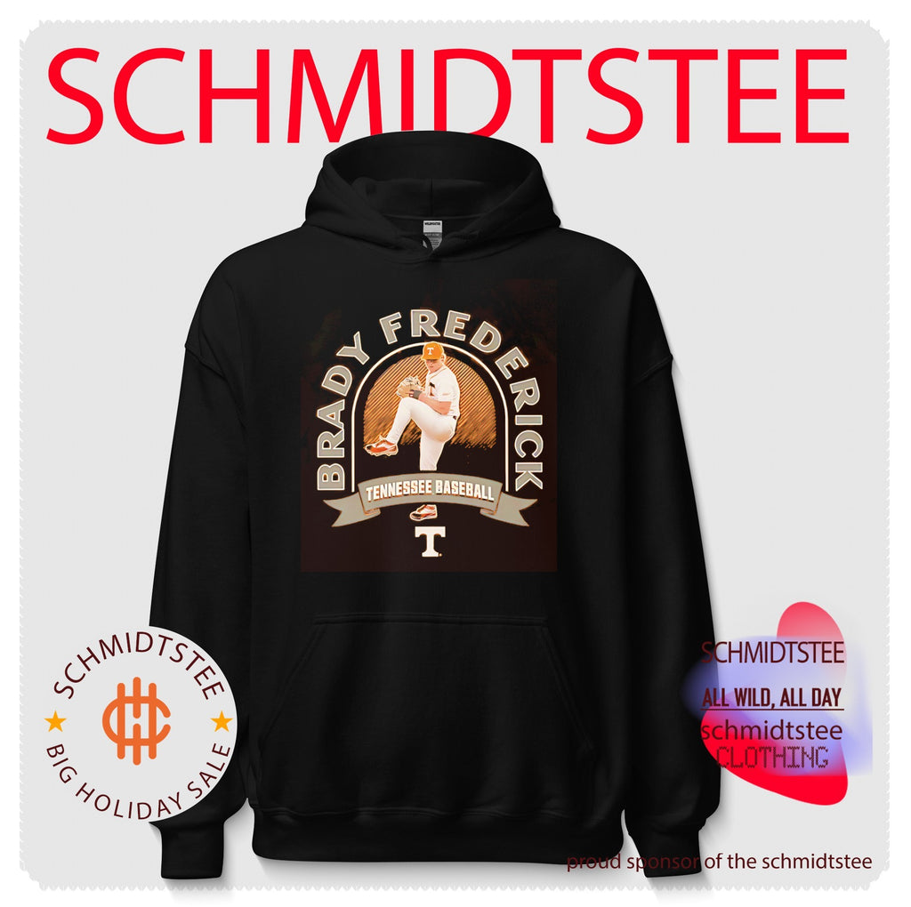 Tennessee Brady Frederick leg lift pose shirt