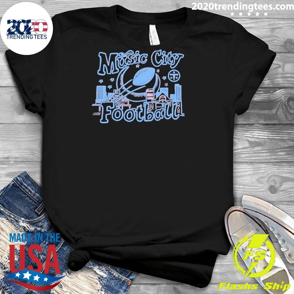 Tennessee Titans Music City Football Shirt