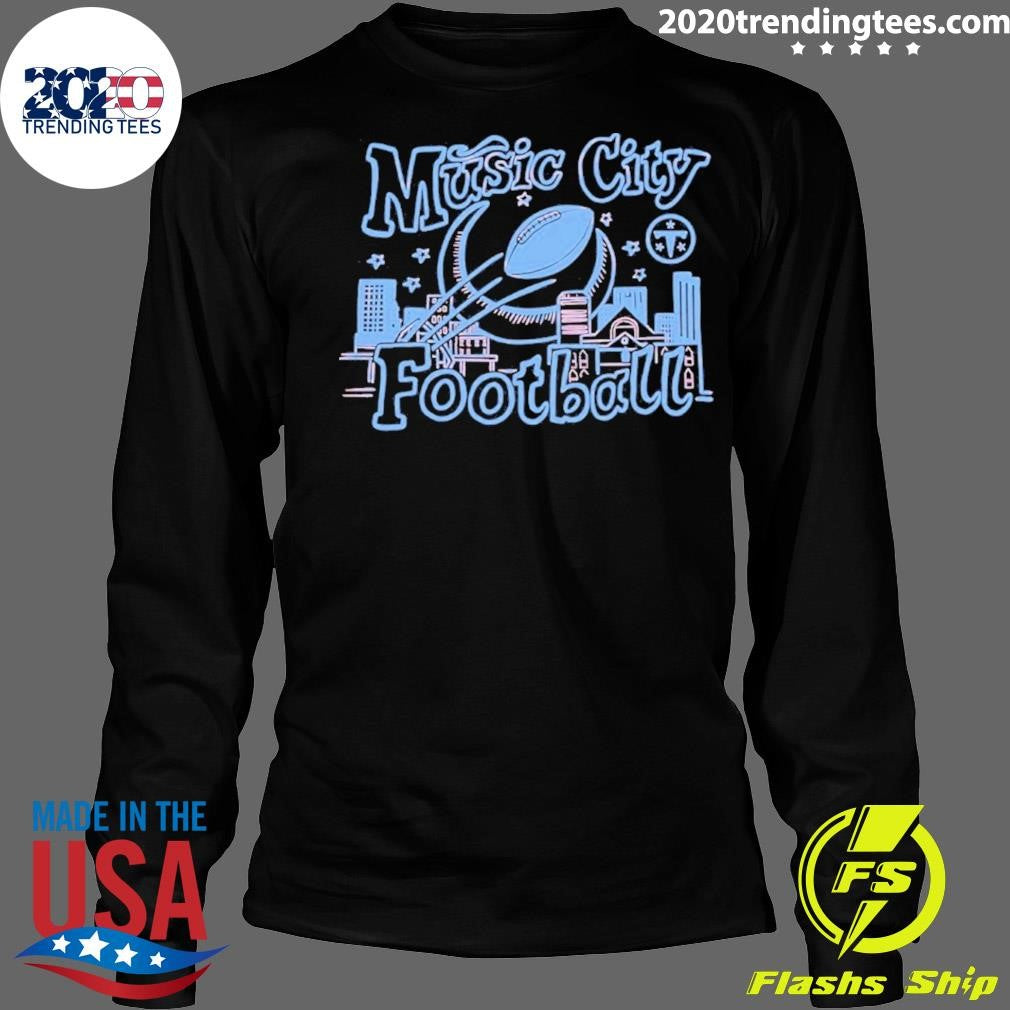 Tennessee Titans Music City Football Shirt