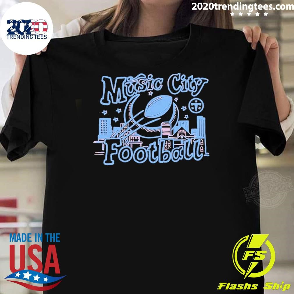 Tennessee Titans Music City Football Shirt