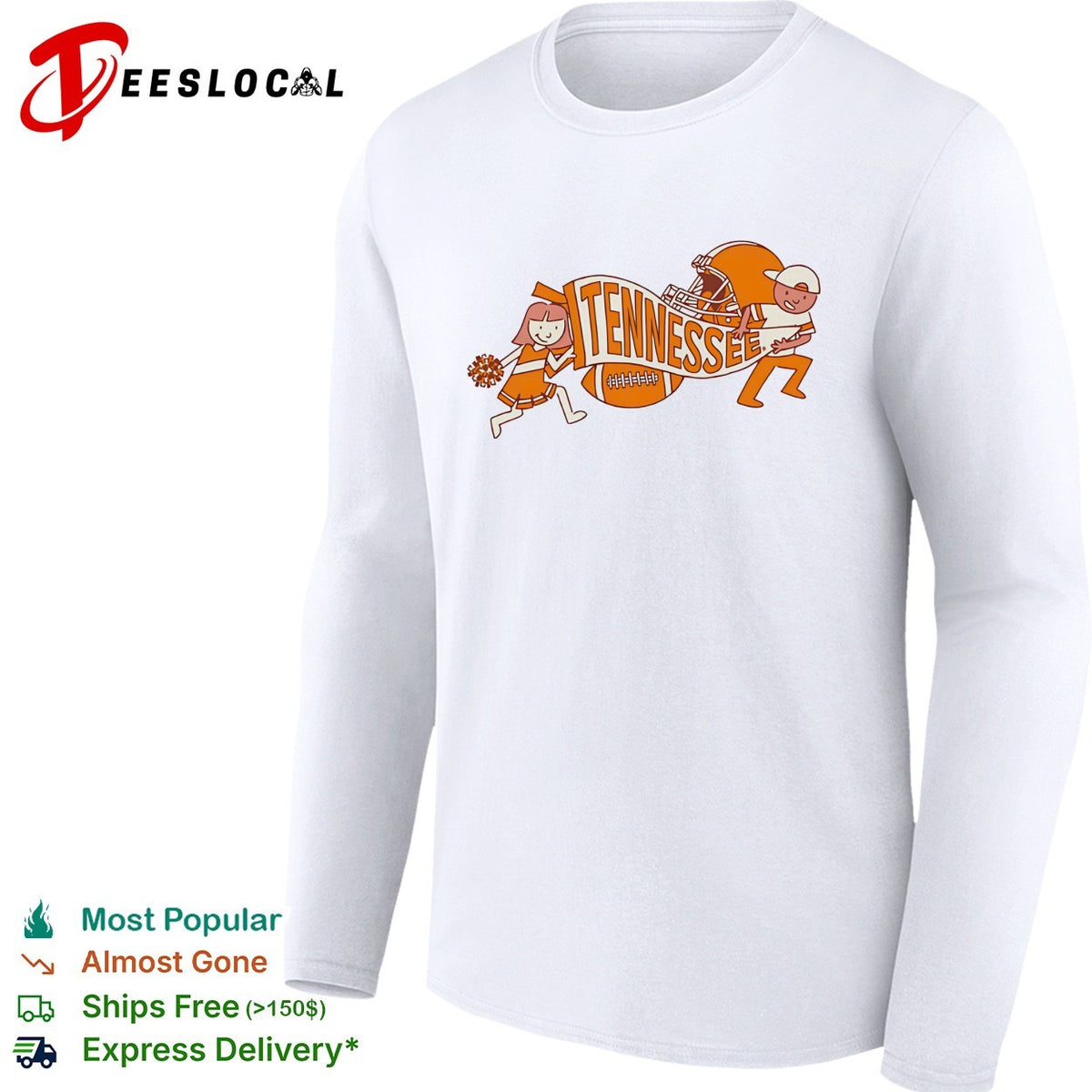 Tennessee football cheerleader shirt