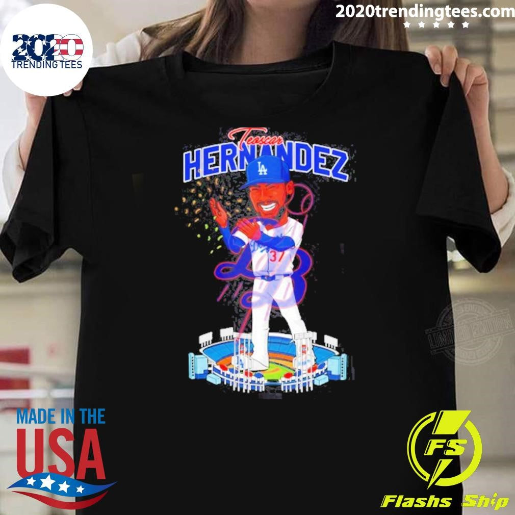 Teoscar Hernández 37 Los Angeles Dodgers Mlb Baseball 2026 Shirt