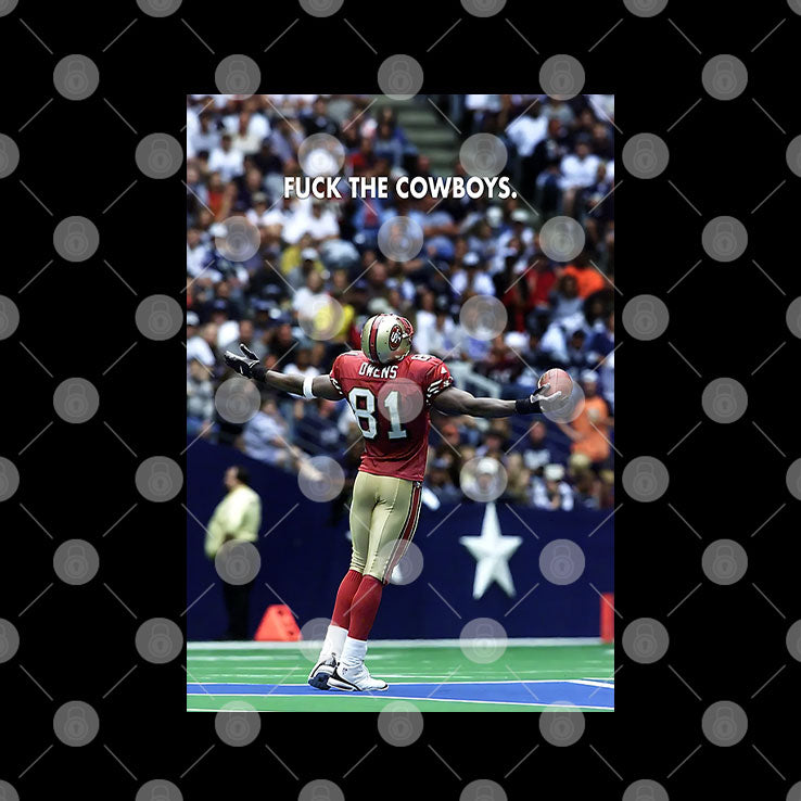 Terrell Owens Fuck The Cowboys T Shirt