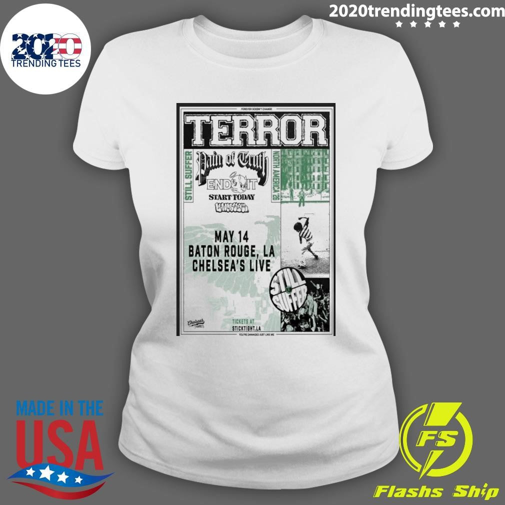 Terror Baton Rouge, La Poster May 14 2026 Shirt