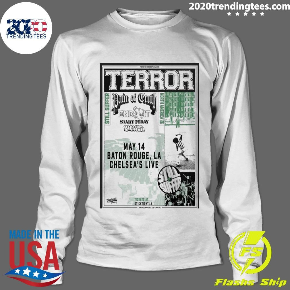Terror Baton Rouge, La Poster May 14 2026 Shirt