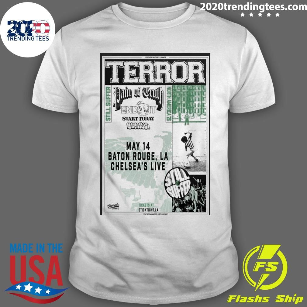 Terror Baton Rouge, La Poster May 14 2026 Shirt