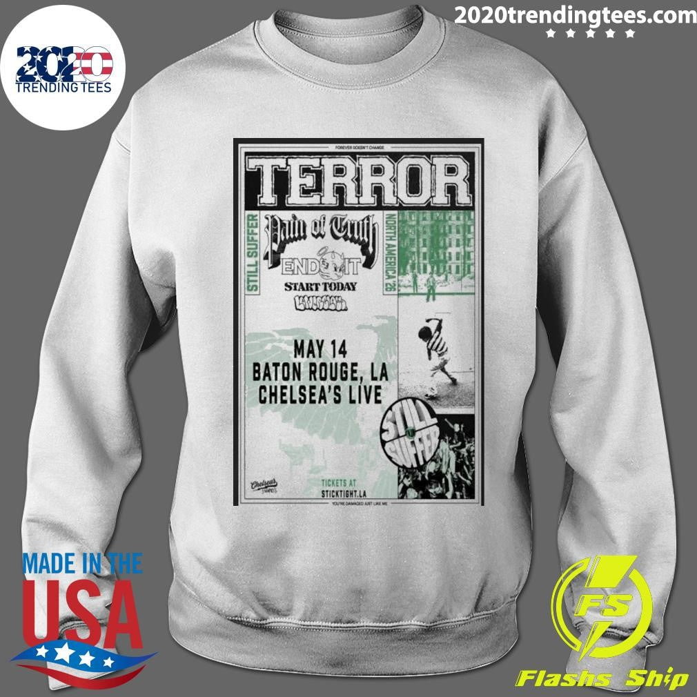 Terror Baton Rouge, La Poster May 14 2026 Shirt