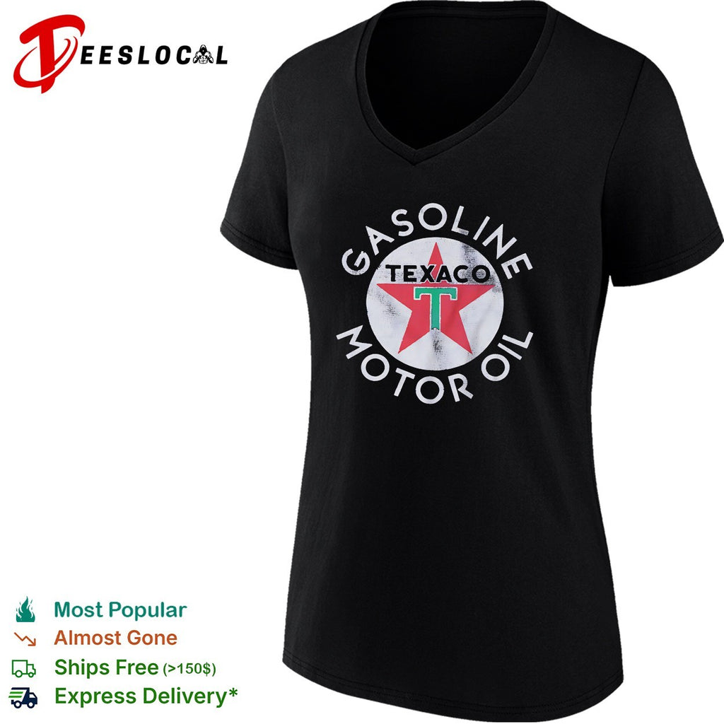 Texaco gasoline motor oil logo classic brand retro automotive branding shirt