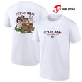 Texas A and M university vs Texas Longhorns smokin’ em mascot shirt