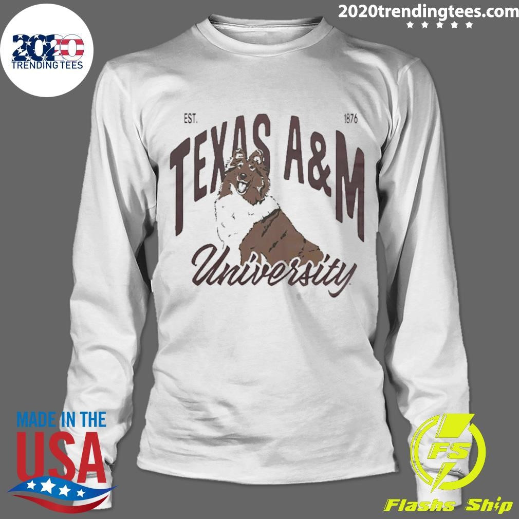 Texas A&m Sheltie Est 1876 Vintage Shirt