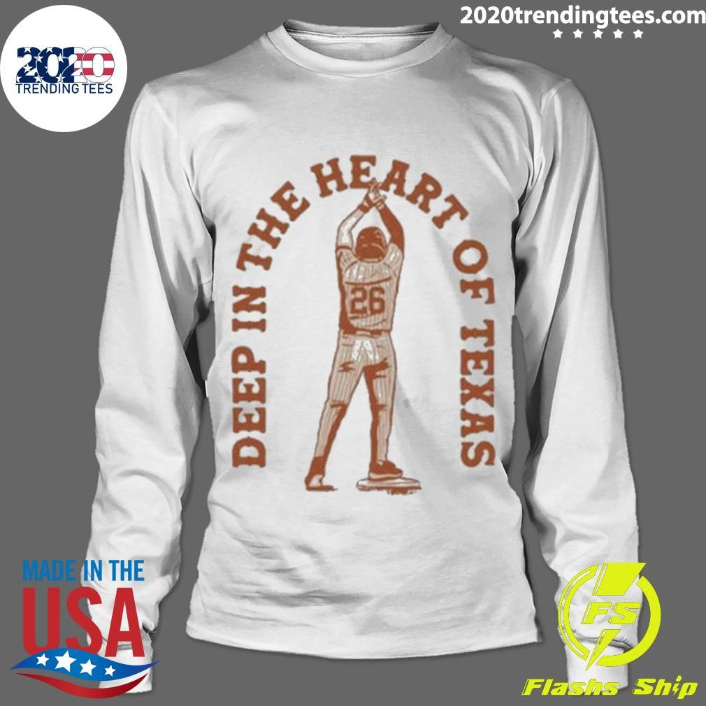 Texas Baseball Player Shirt