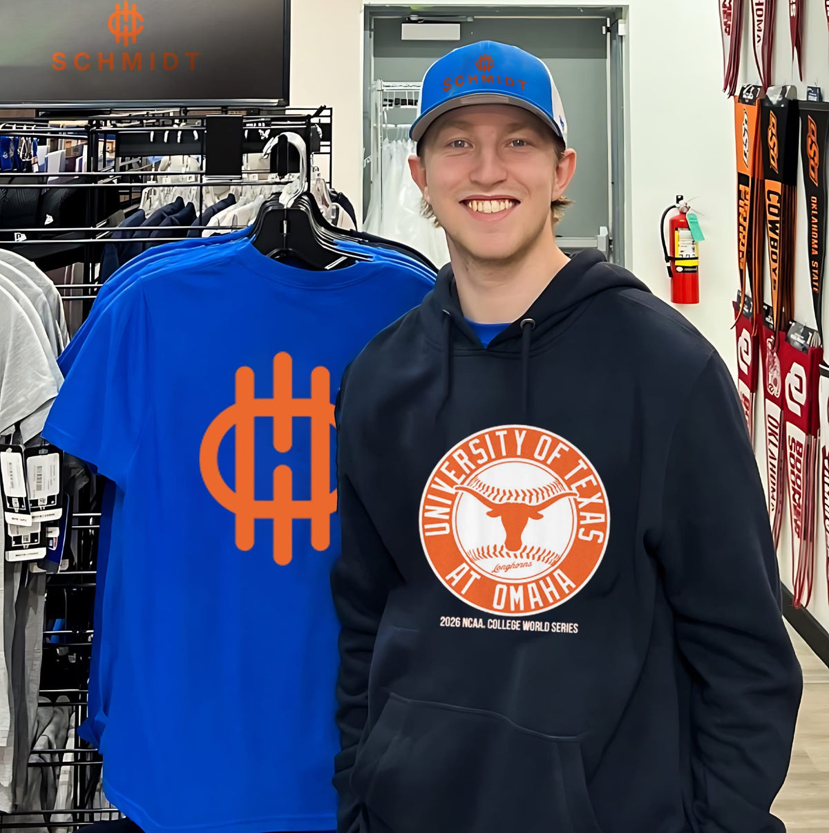 Texas Baseball University of Texas at Omaha 2026 NCAA CWS shirt