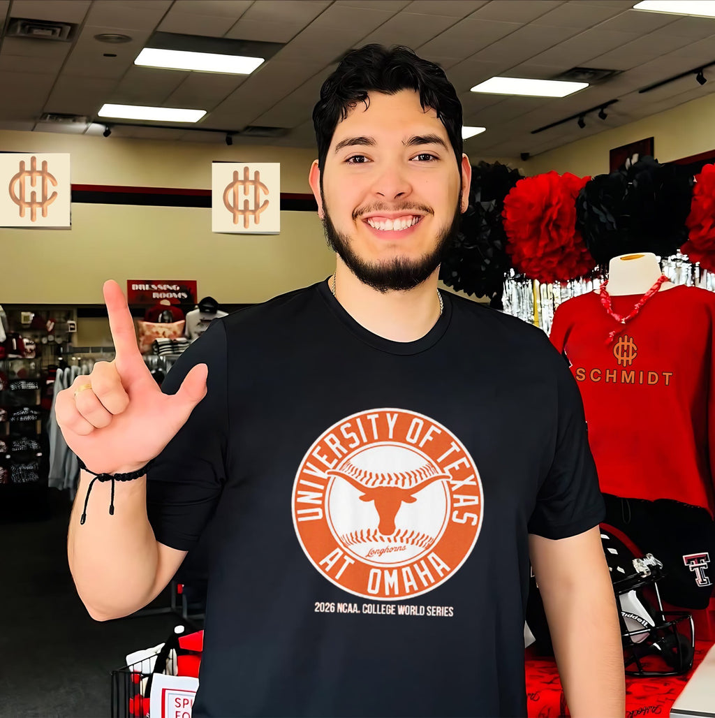 Texas Baseball University of Texas at Omaha 2026 NCAA CWS shirt