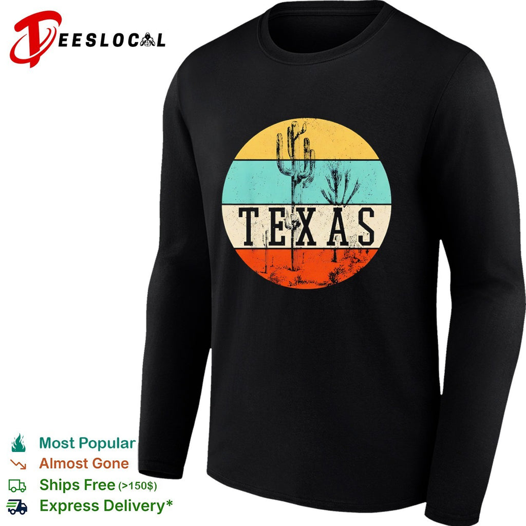Texas Cactus Desert Sunset Landscape Nature Southwestern shirt