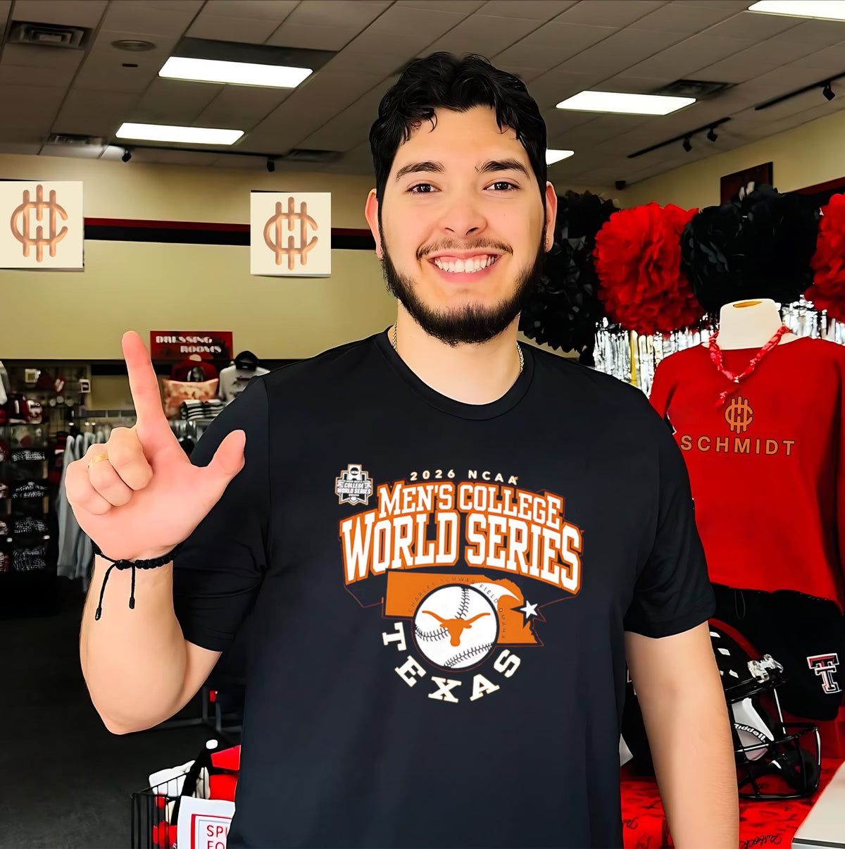 Texas Longhorns 2026 Baseball College World Series Bound shirt