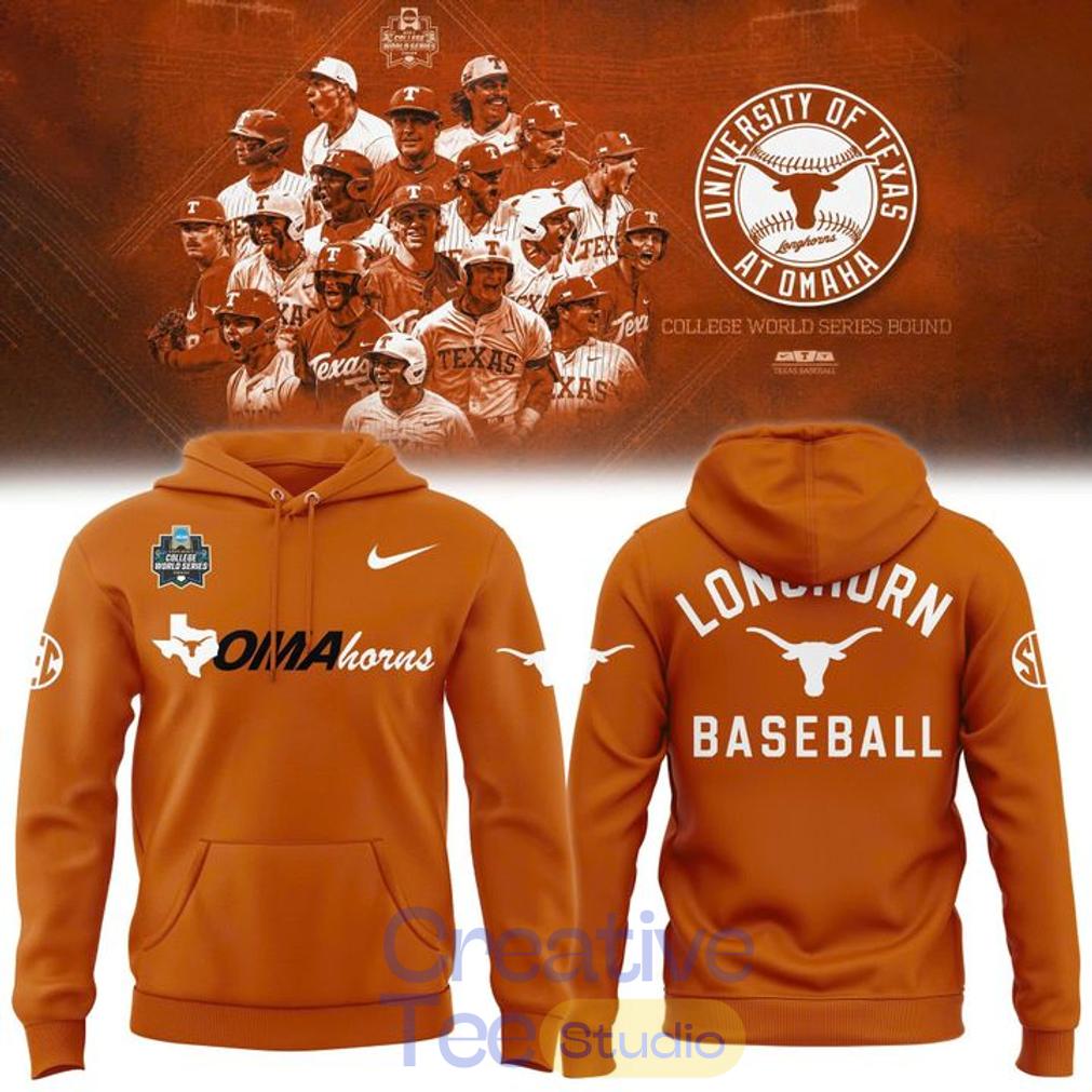 Texas Longhorns 2026 NCAA Baseball Men’s College World Series Omaha Limited Hoodie