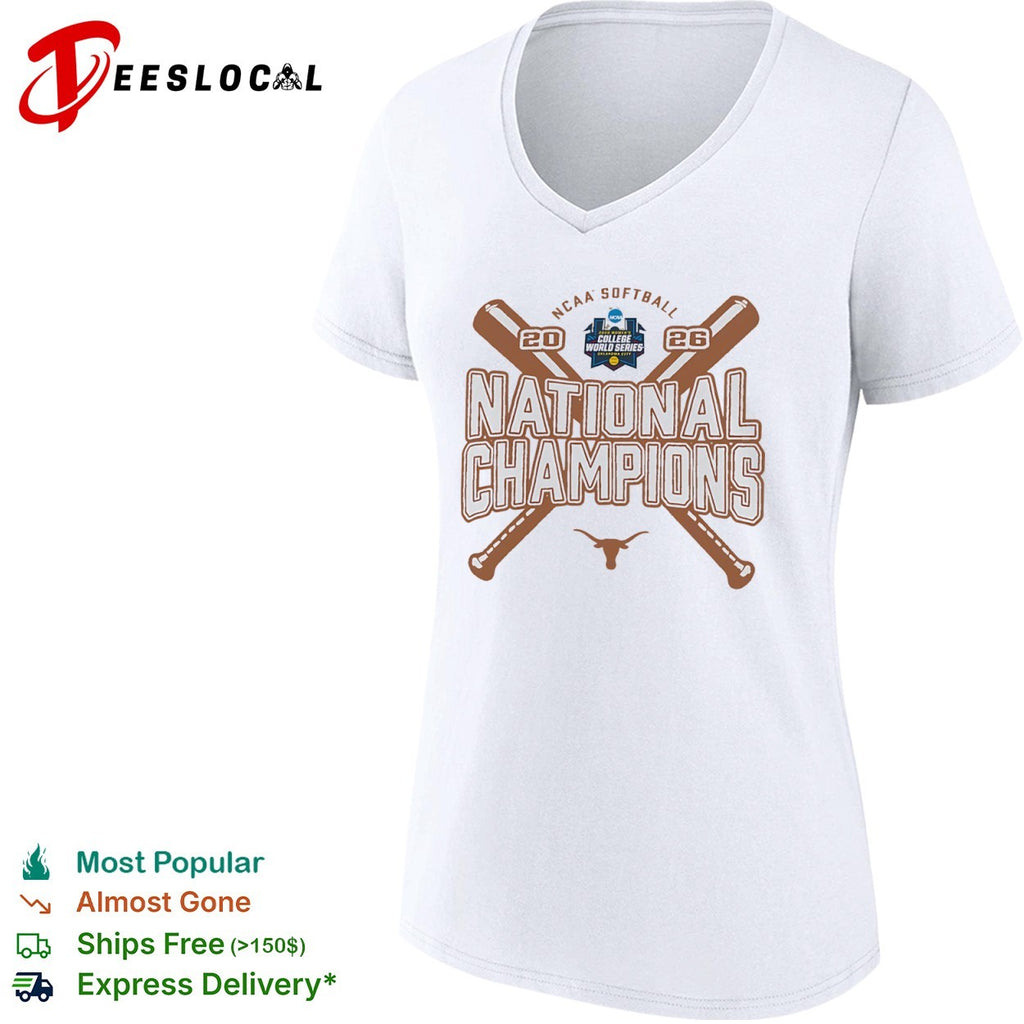 Texas Longhorns 2026 NCAA Softball National Champions 2026 shirt